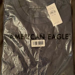NWT American Eagle LT Super Soft Dark Navy Blue Short Sleeve T-Shirt